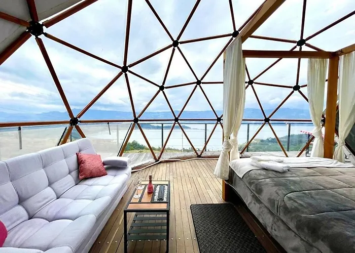 Lujoso Glamping Marqua Spa Guatavita Wifi Cocina